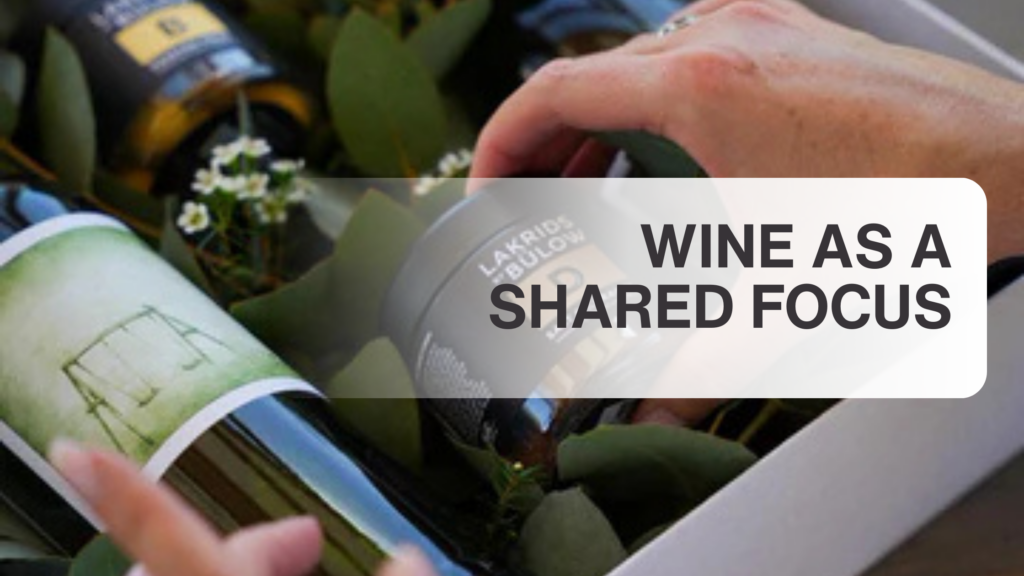 Paserene Wine displayed in a box